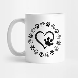 Paws Emoji Mug